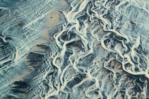 Braided Rivers near Skaftafell, Iceland