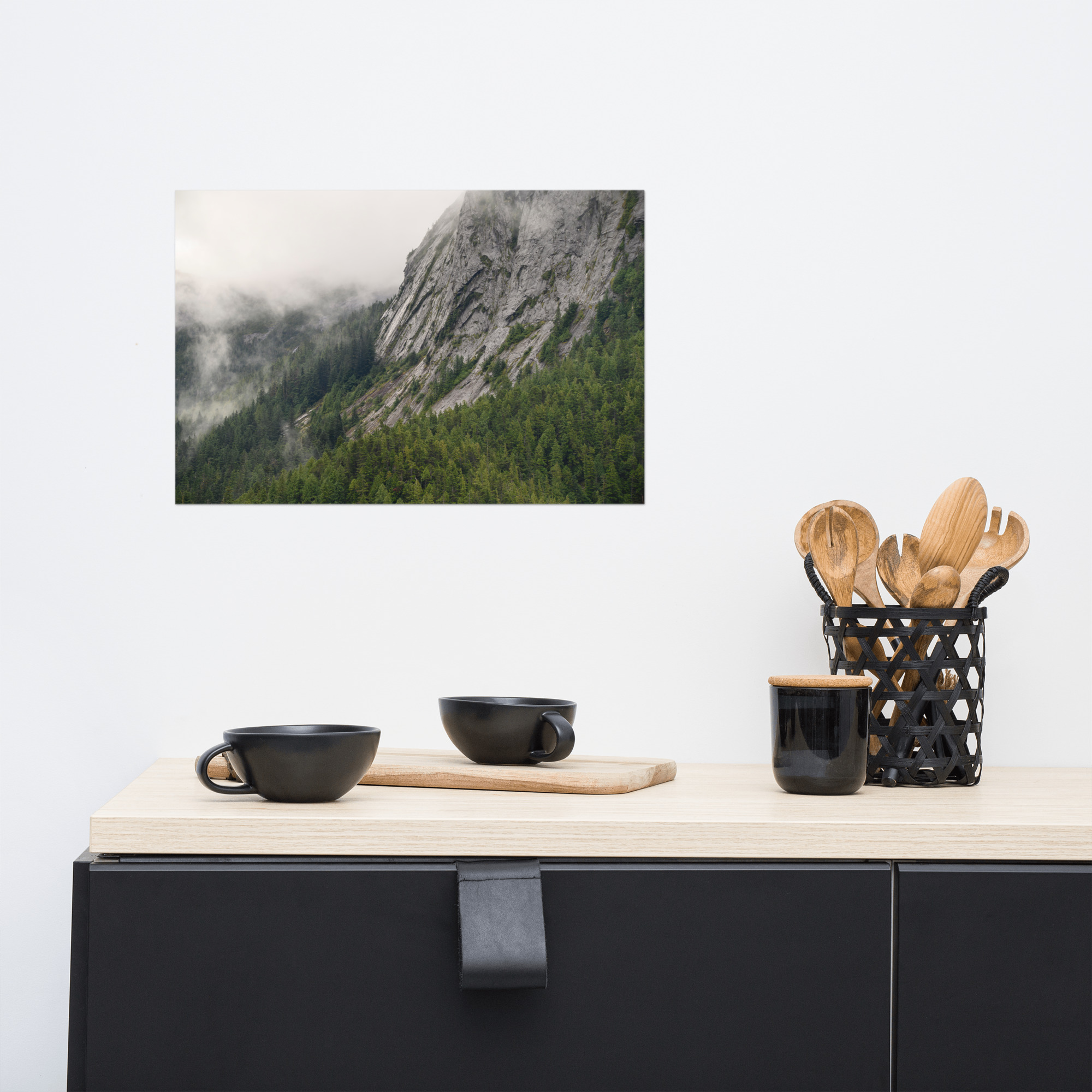 A forest built on rock - Premium Photo Print (no frame) - Image 3